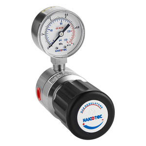 Régulateur de pression de gaz à diaphragme à spécifications complètes pour l'hydrogène, l'oxygène et l'azote avec commande manuelle - Product Image 6