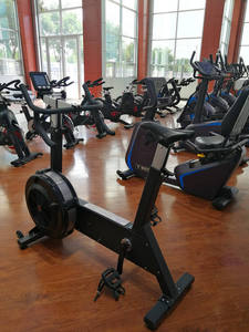 Hot Item Air Resistance Air Bike <b>Small</b> Batch Wholesale Commercial Home Gym Cardio Workout Fitness Equipment In Stock - Product Image 5