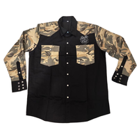 Kemeja Kerja Las Tahan Api (FR) Dua Warna Lengan Panjang CAT2 EN 11612 NFPA 2112, Bahan Twill Bernapas, Pewarnaan Benang, Promo Hot Sale