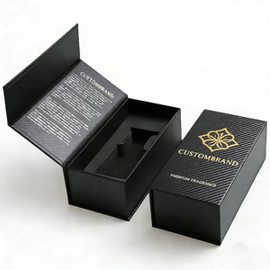 Caja de Embalaje para Perfumes Personalizada con Cierre Magnético Estilo Libro y Logotipo en Relieve, Perfecta para Sets de Regalo de Lujo - Product Image 5