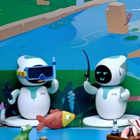 Eilik, Robot Inteligente Oficial y Auténtico, Mascota Electrónica Interactiva de Escritorio, Robot de Compañía con IA que Juega