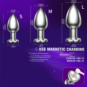 App Gelance femmina ricarica 10 frequenza vibrazione telecomando anale Plug s Spot masturbazione Sex Toy - Product Image 5