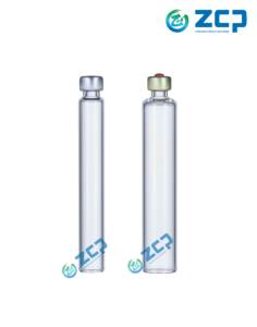 Cartucho de Vidrio Estéril RTU de 3 ml, Tipo I, de Borosilicato, con Tapón de Goma y Tapa de Aluminio - Product Image 2