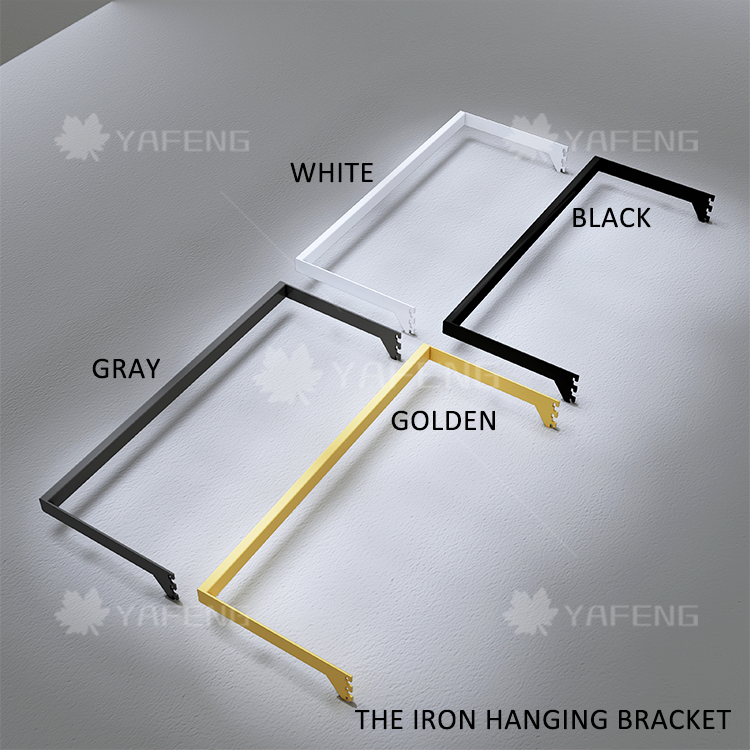 Vêtements fer peinture rack, une variété d'options de couleur
