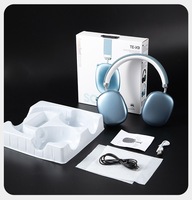 Headphone Over Ear BT5.3 Headset Nirkabel HIFI Stereo Peredam Kebisingan dengan Mikrofon Kartu TF Mode Ganda Berkabel untuk Ponsel Laptop