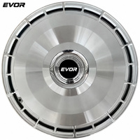 Jantes forgées EVOR personnalisées en aluminium deux pièces pour voiture 5X120 5X112 5 trous