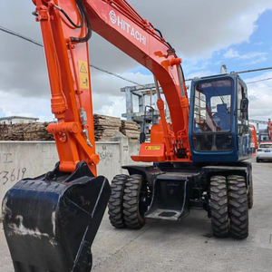 Matériel de construction Hitachi Ex100 d'occasion, 10 tonnes, moteur de 158 kW, pompe hydraulique, bon état de marche, en vente chaude - Product Image 2