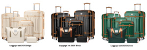 Borse <span class=keywords><strong>da</strong></span> <span class=keywords><strong>viaggio</strong></span> personalizzate di lusso di grande capacità 18/20/24/28 pollici ABS valigia impermeabile bagaglio espanso 6 pezzi set bagagli