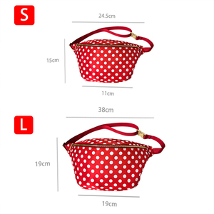 Stoney Clover 2024 nueva llegada Nylon impermeable logotipo personalizado Unisex cremallera lunares <span class=keywords><strong>riñonera</strong></span> para mujeres niños - Product Image 3
