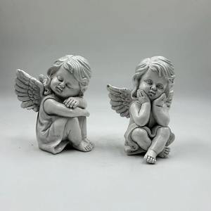 Baby Angel Figurines Wholesale Polyresin Figurines Angel Figurines Home Decor Garden Angels <strong>Cherubs</strong> <strong>Statues</strong> - Product Image 5