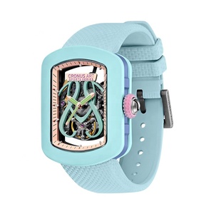 <span class=keywords><strong>Montre</strong></span> <span class=keywords><strong>mécanique</strong></span> automatique à tourbillon pour homme, design personnalisé OEM, marque privée, style fibre de carbone, squelette, - Product Image 4