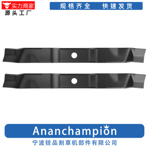 Pièces de tondeuse à gazon Ningbo Quanpin A18083-2 Lame standard 2 pièces pour utilisateurs de tondeuses à gazon - Product Image 4