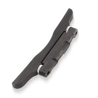 Pont de mandoline réglable en ébène de haute qualité de 114mm pour pièces de mandoline