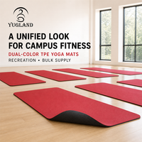 Yugaland Ekstra Yumuşak TPE Yoga Matı Toksik Olmayan Hipoalerjenik Egzersiz Matı Gebelik Yoga Pilates Toptan Fabrika Tedarikçisi
