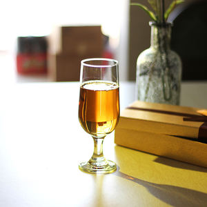 Hxglass haute qualité longue tige gobelet verre pour banquets de mariage Cocktail & jus tasses à boire en gros - Product Image 3