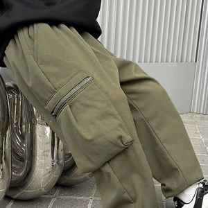 <span class=keywords><strong>Short</strong></span> cargo d'hiver pour garçon Pantalon décontracté pour enfant Moyen Large Vêtements pour enfant plus Velours épais Vêtements pour enfant - Product Image 3