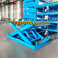 Table élévatrice à ciseaux hydraulique fixe, plateforme de levage industrielle pour entrepôt, atelier, manutention de marchandises, avec certification CE EU AR