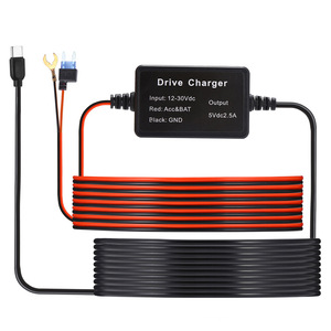 Cable reductor de voltaje 5V 2.5A para cámara de salpicadero, de 12V/24V a 5V, cable de alimentación para detección de radar GPS, suministro transfronterizo L186 - Product Image 5