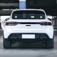 Kits carrosserie 2014-2021 pour voitures 95B, pare-chocs avant et arrière améliorés 2023, feux de jour, jupes latérales pour Macan