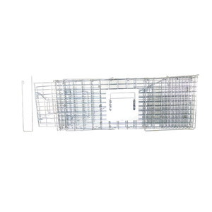 93x35x30 cm जस्ती बंधनेवाला मानवीय पशु जाल पिंजरे - Product Image 4