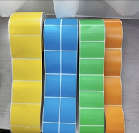 Impresora de Códigos de Barras Zexu CT2, Etiquetas Adhesivas de Papel Compuesto de Color Irregular de 45x75 mm para Logística, Industrias Alimentarias y Farmacéuticas