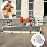 Máquina CNC de Alta Velocidad para Fabricación de Tubos de Papel Higiénico, Corte de Tubos y Formación de Tubos en Espiral
