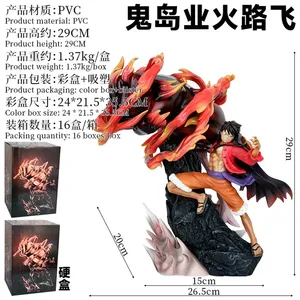 Figura de Acción Coleccionable de Anime Japonés, Muñeco de PVC de 29 cm, Figura de Anime Gear 4 Luffy, Nuevo Cuarto Emperador - Product Image 3