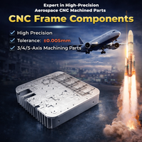 Service d'usinage CNC de haute précision avec tolérance ±0,005 mm pour pièces aérospatiales, usinage 5 axes
