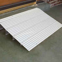 Plancher de remorque en aluminium pour remorque utilitaire en aluminium, quai et application de gradins, plaque d'extrusion