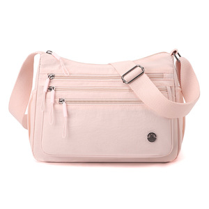 Bolso de Hombro para Mujer, Estilo Casual, Impermeable, de Nailon, con Múltiples Compartimentos, Diseño Cuadrado Horizontal, Primavera 2025 - Product Image 2
