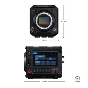 Cámara Blackmagic Design Pyxis 6K con Pantalla Táctil de 4 Pulgadas, Sensor de Fotograma Completo, Cámara de Video Profesional - Product Image 2