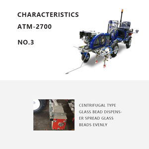 Factory Price Line Machine Two Component Cold <strong>Paint</strong> <strong>Driving</strong> Road Line Marking Machine - Product Image 6