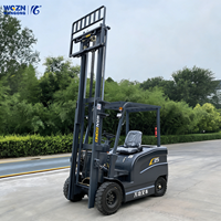 Chariot élévateur électrique au lithium WGZN haute capacité 2t, certifié CE ISO, robuste pour le levage de matériaux industriels