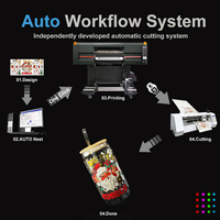 Imprimante DTF UV 24 pouces en gros avec laminateur, solution d'encre tout-en-un de l'usine chinoise - Machine d'impression I3200
