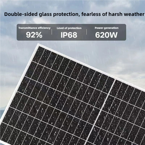 แผงโซลาร์เซลล์1000วัตต์550วัตต์700วัตต์แผงแบตเตอรี่พลังงานแสงอาทิตย์550วัตต์สำหรับใช้ในครัวเรือน - Product Image 5