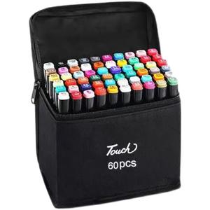 Marqueurs à alcool pour étudiants, marqueurs à double pointe pour croquis, ensemble de stylos marqueurs pour croquis - Product Image 1