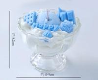 Lilin Aroma Kedelai Bentuk Dessert Realistis Unik, Souvenir Pernikahan, Hadiah Ulang Tahun, Lilin Wangi Bentuk Cup Es Krim
