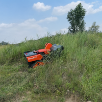 Robot tondeuse RC à moteur diesel 15,5 CV pour applications agricoles intensives