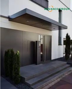 Toldo de Aluminio Curvo y Arqueado, Elegante Toldo Metálico <span class=keywords><strong>para</strong></span> Fachada de Boutique y Tienda de Cosméticos - Product Image 3
