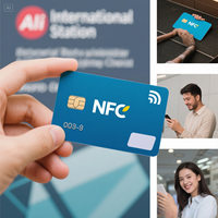 Low Moq Mifare Classic 1K 13,56 MHz Rfid Smart Nfc Chip Card