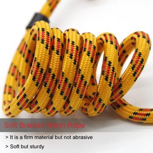 Nouveau produit : Ensemble collier et laisse personnalisés en velours, polyester et nylon pour chiens et chats, avec fermeture à boucle. - Product Image 2