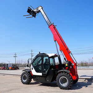 Kran diesel mini Cina 3 <span class=keywords><strong>ton</strong></span> dengan kecepatan operasi cepat untuk medan kasar, dilengkapi boom <span class=keywords><strong>telehandler</strong></span>, telescopic handler, dan forklift loader. - Product Image 5