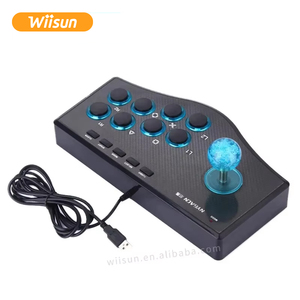 NJP308A Game <b>Controller</b> <b>USB</b> Rocker Arcade Joystick Gamepad Stick for /PC Android Plug Video Console Joystick - Product Image 5