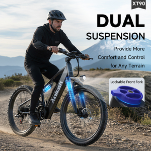Aairsk NOUVEAU Vélo Électrique Tout-Terrain 26 Pouces Pneus 500W <span class=keywords><strong>VTT</strong></span> 48V 20AH 60 Miles Vélo Électrique Assisté - Product Image 5