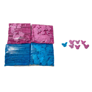 <span class=keywords><strong>Confettis</strong></span> de mariage personnalisés en papier de soie ignifuge en forme de papillon et de cœur étoilé pour les fêtes d'Halloween - Product Image 3