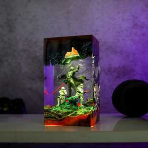<span class=keywords><strong>Lampe</strong></span> en résine transfrontalière la plus vendue, ornement moderne et minimaliste sur le thème de Darth Vader et des Stormtroopers, parfait pour lui comme cadeau d'anniversaire - Product Image 2