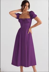 Vestido Casual de Verano para Mujer, Color Sólido, Estilo Delgado, Moda <span class=keywords><strong>D</strong></span> - Product Image 5