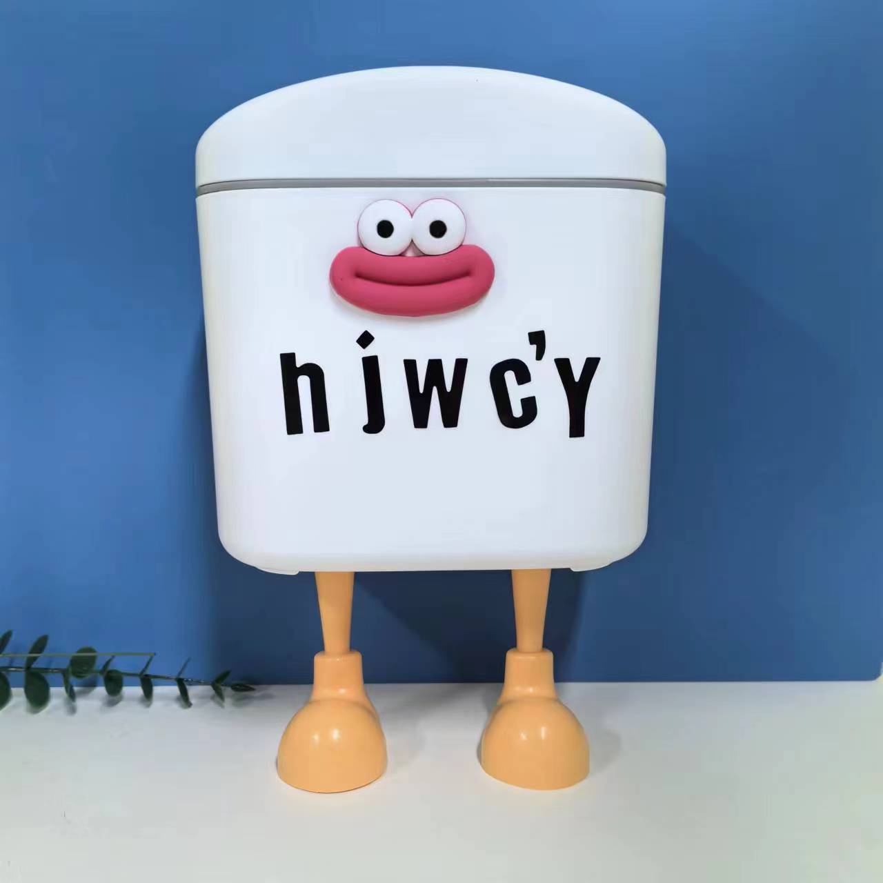 Autocollants lettres blanches et grises pour pieds