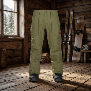 Pantalones de Nieve para Invierno de General Industries Wholesale, 10k Impermeables y Resistentes al Viento, 100% Tela, Servicio OEM - Product Image 3