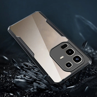 Pour Infinix Note 50 50S 50X 40 30 12 11 10 Pro Plus Note 8 7 Étui Noir Ultra-fin Anti-chute Protection Cadre Souple Couverture Acrylique